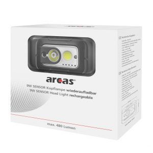 arcas-9w-sensor-kopflampe-wiederaufladbar